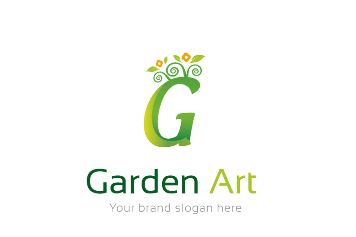 Garden Art Logo Template, a Branding & Logo Template by Tasmim Premiem Design