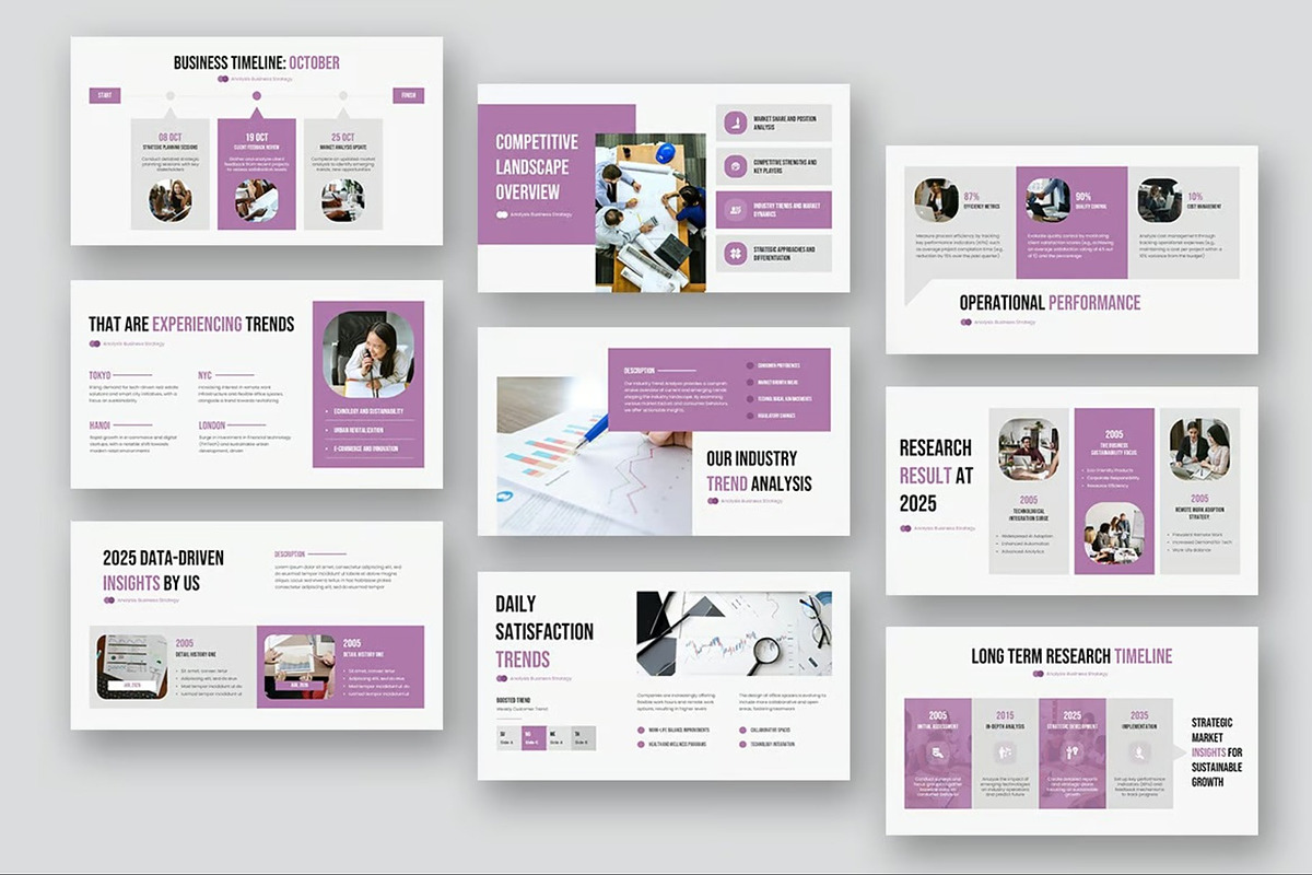 Analysis Business Strategy PPoint, a Presentation Template by Fit-tee (Photo 5 of 10)