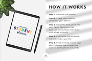 Back to School Student Planner, a Stationery Template by Nina Shaw (Thumbnail 8 of 11)