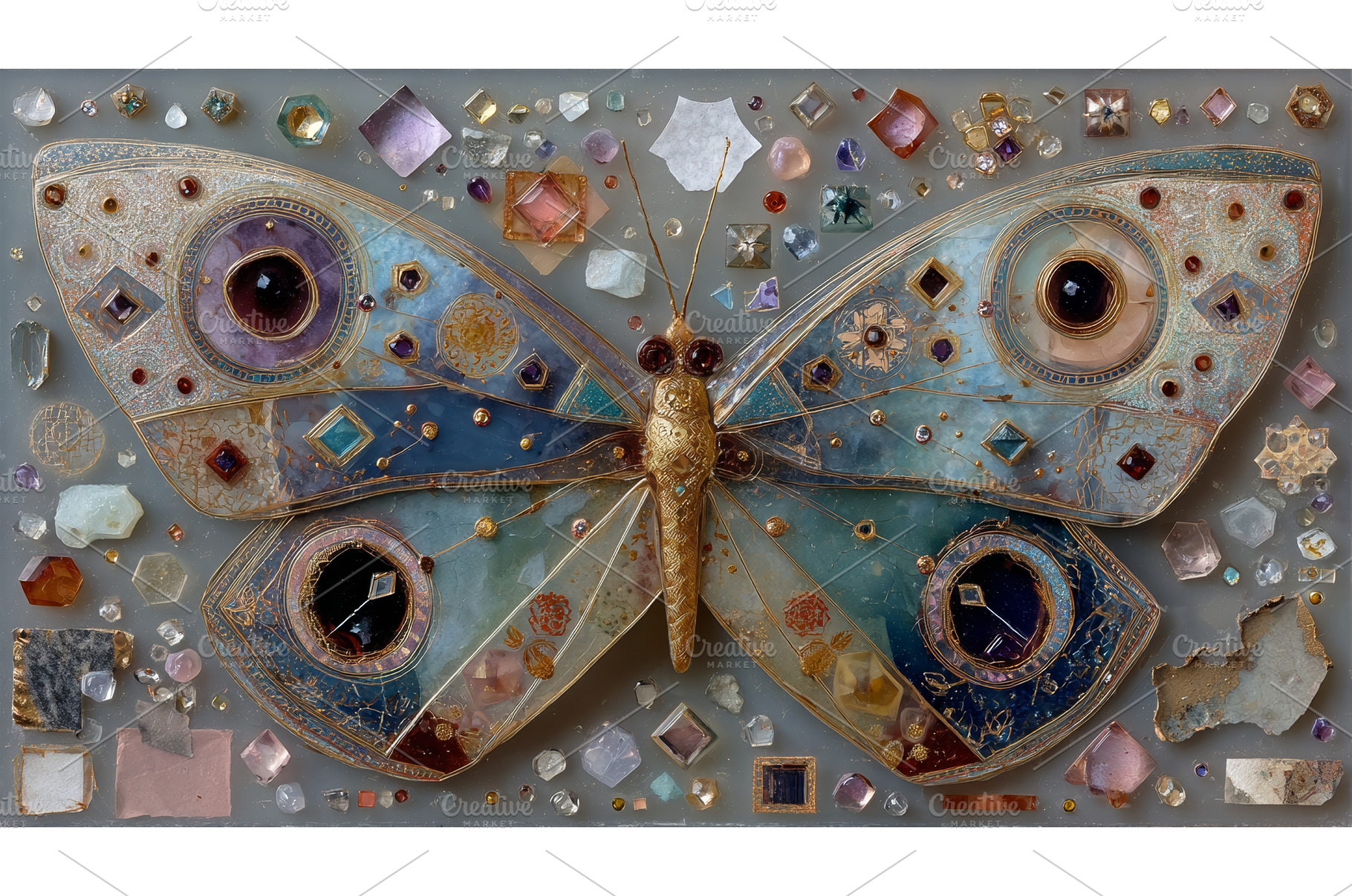 A colorful collage of vibrant paper, an Arts & Entertainment Photo by ZinetroN