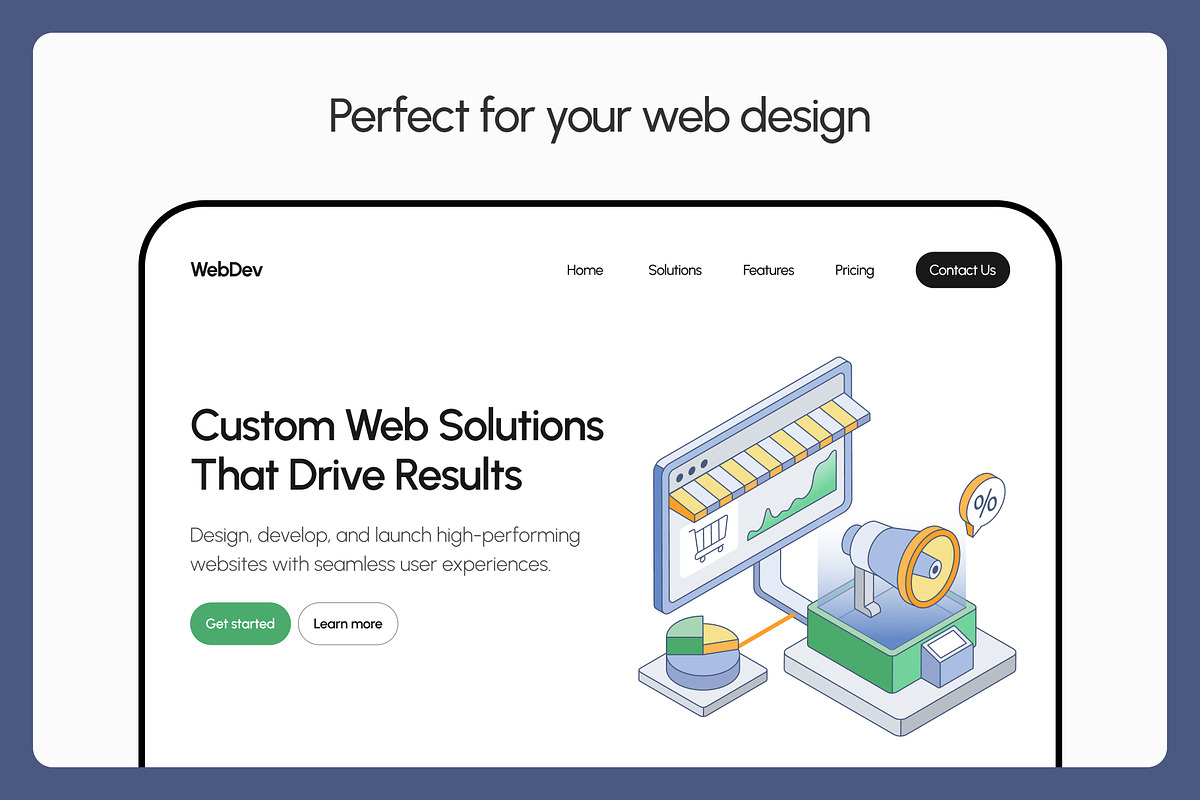 Bundle Web Development Illustrations, a Technology Illustration by Creative Stall (Photo 4 of 12)