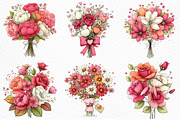Whimsical Valentine’s Day Flowers, an Illustration by Craft Nest (Thumbnail 6 of 11)
