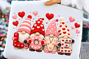 Faux Yarn Valentine’s Day Love Gnome, an Illustration by DreamCafeArt (Thumbnail 7 of 8)