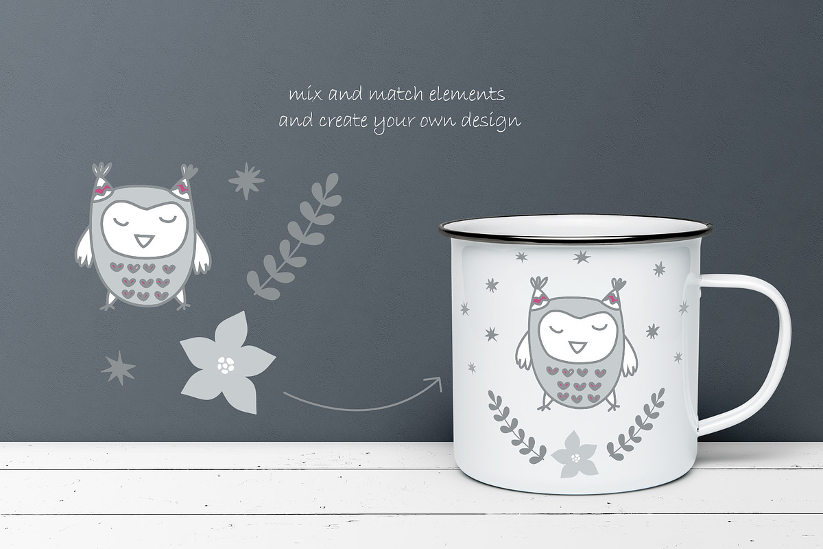 Warm Wishes Christmas collection, an Object Graphic by Cozy pattern shop (Photo 10 of 13)
