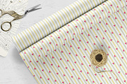 Watercolor Watermelon Patterns Set, a Pattern Graphic by Oksana Dovhopol Art (Thumbnail 9 of 11)
