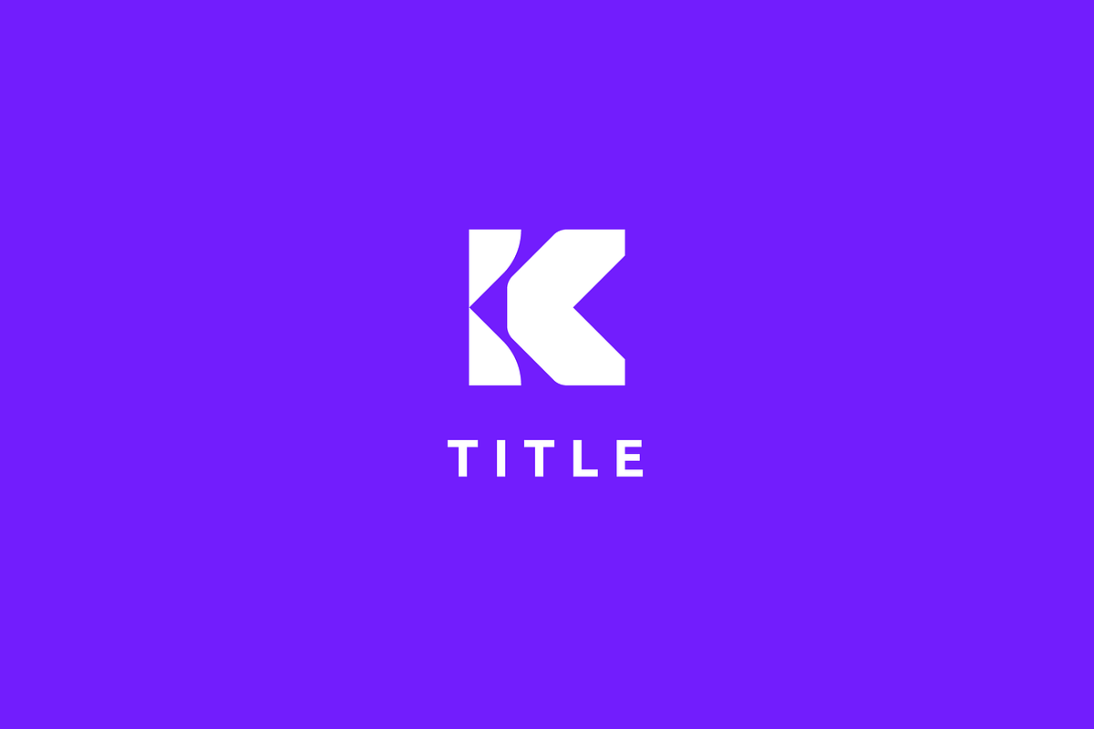 KB BK Logo, a Branding & Logo Template by baqoos