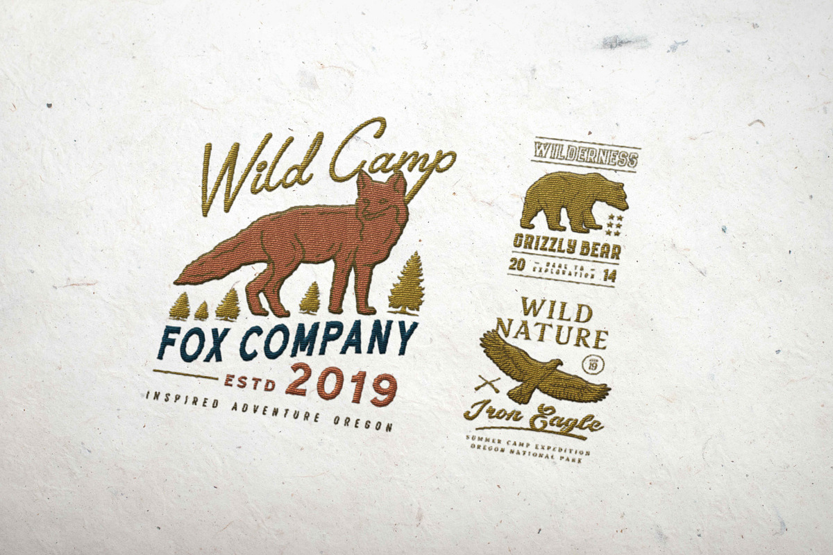 Animal Vintage Badges - Hand Drawn, a Branding & Logo Template by uyo66 (Photo 7 of 9)