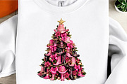Coquette Cowgirl Christmas Tree PNG, a Transportation Illustration by Digital Artistic99 (Thumbnail 8 of 9)