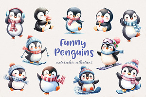 Funny Penguins