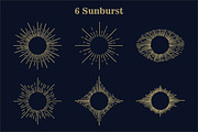 Hand drawn Space - Star Moon Sun, an Illustration by Artolabs (Thumbnail 6 of 14)
