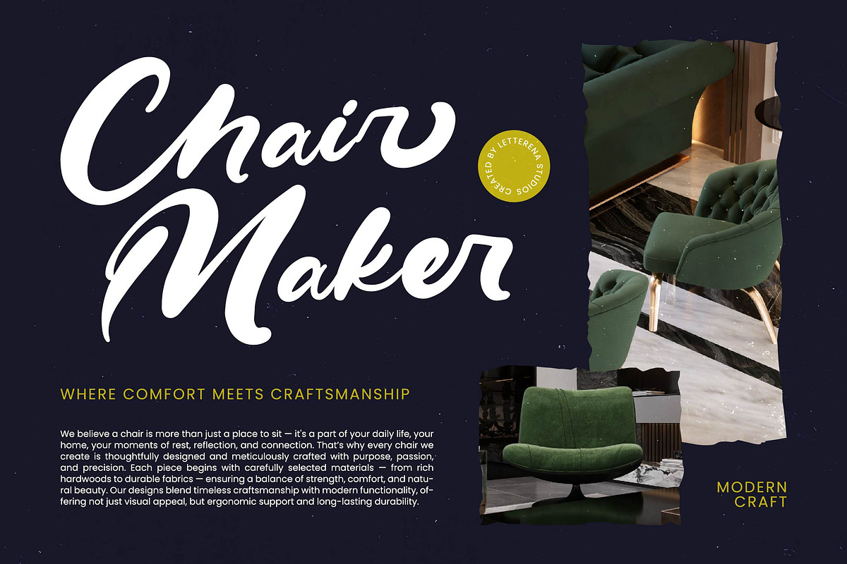 Drink South Bold Calligraphy Font, a Script Font by Letterena Studios Script (Photo 6 of 20)