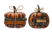 Fall Halloween Book Pumpkin Teacher, an Illustration by Designworld (Thumbnail 4 of 5)