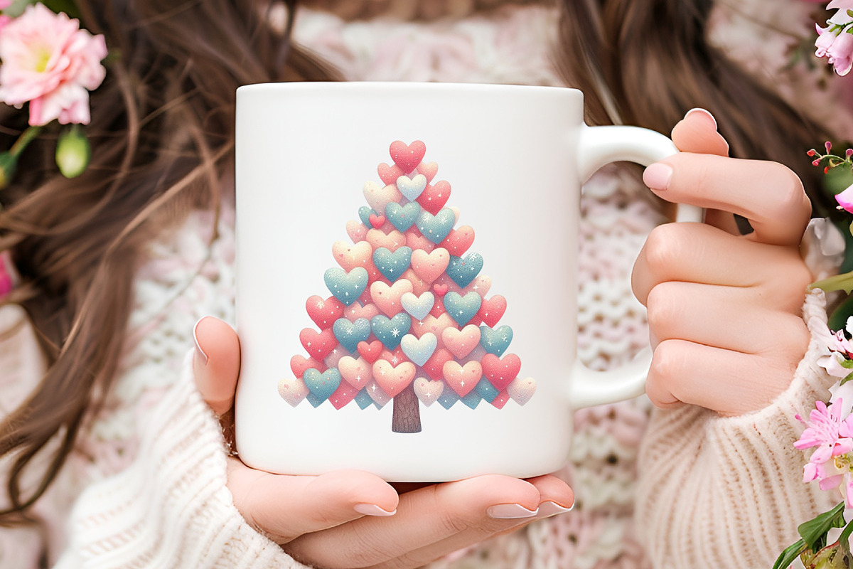 Cute Doodle Christmas Tree Clipart, an Illustration by RobertsArt (Photo 4 of 7)