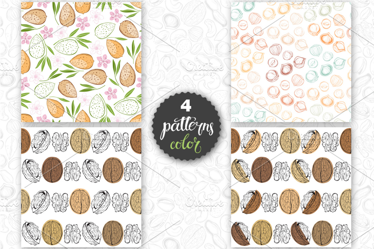 Nuts. Vector set., an Object Graphic by maritime_m (Photo 4 of 6)