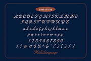 Meritorious Script, a Script Font by Wacaksara Co. (Thumbnail 7 of 8)
