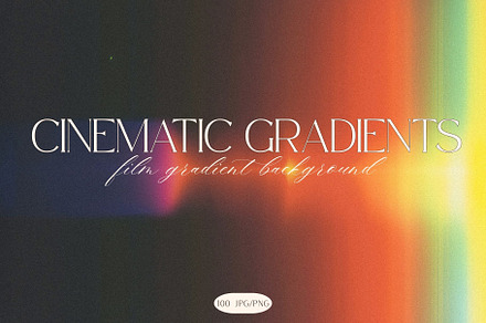 Cinematic Gradients film Backgrounds