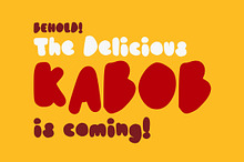 Kabob - Bold | Handwritten | Display