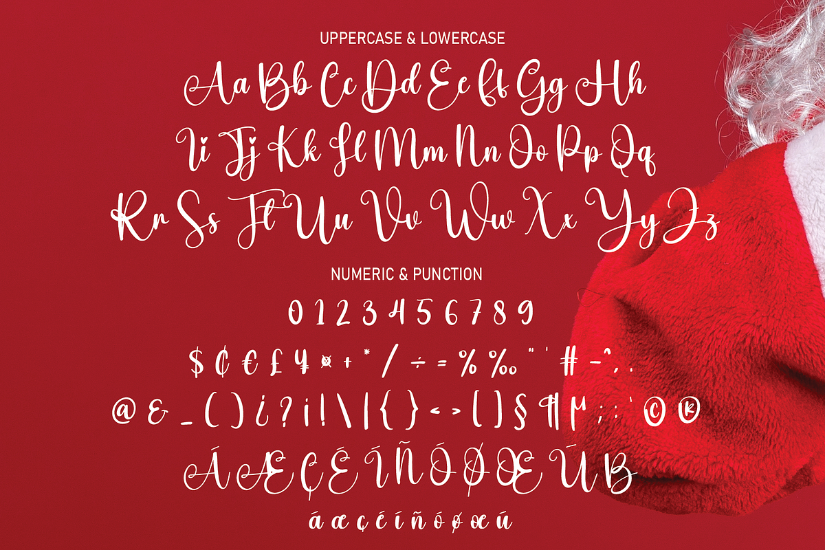 Santaclaus | Script Font, a Script Font by Scratchones (Photo 5 of 8)