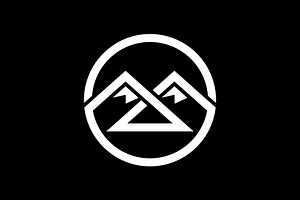 Letter M Mountain Line Art Logo, a Branding & Logo Template by Buqancreative