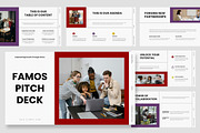Famos : Pitch Deck Powerpoint, a Presentation Template by Punkl Camp (Thumbnail 1 of 16)