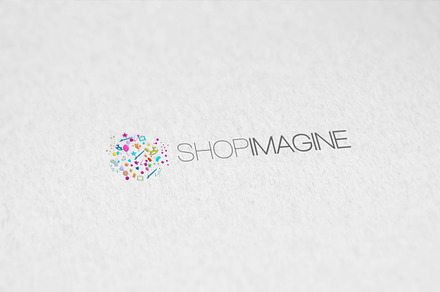 Shop Imagine Logo Template