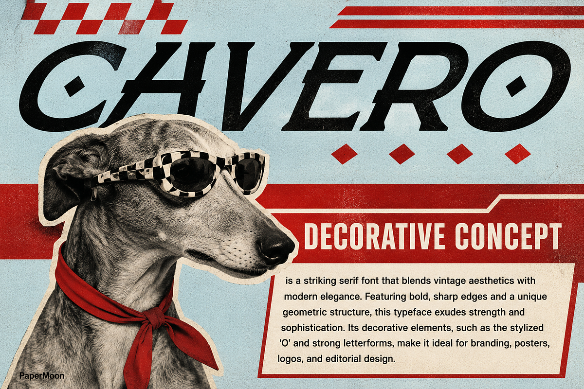 Cavero - High Contrast Serif Font, a Serif Font by PaperMoon (Photo 7 of 13)