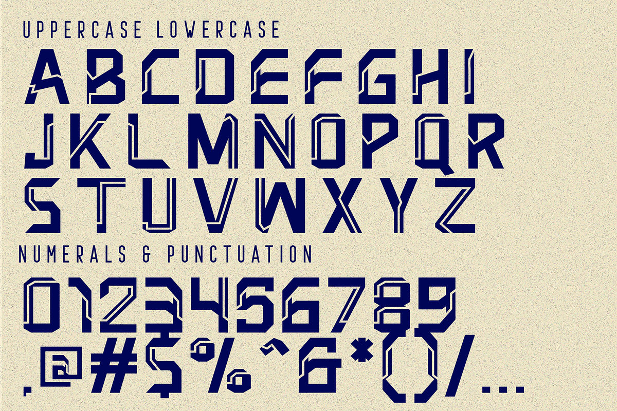 Negative Radiation - Techno Font, a Sans Serif Font by 177Studio (Photo 8 of 8)