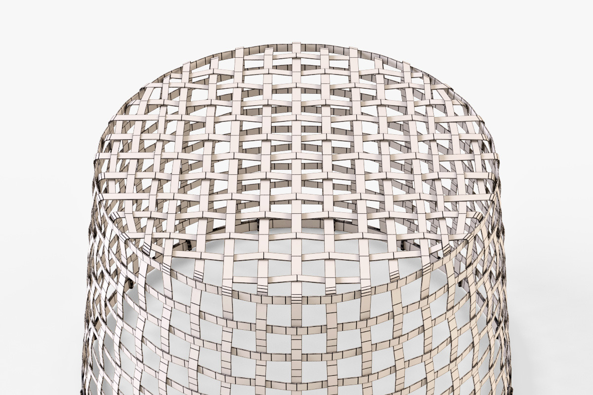 Wicker Basket Ikea Gaddis d50, an Object 3D Model by Markelos (Photo 8 of 8)