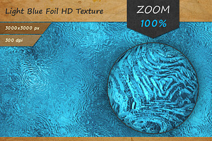 Light Blue Foil Tileable HD Texture