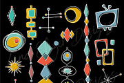 Retro Vector Shapes, an Object Graphic by Lena Elizer Art + Design (Thumbnail 4 of 4)
