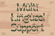 Gadion Vintage, a Serif Font by Craft Supply Co. (Thumbnail 5 of 8)
