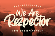 Rezpector - Stylish Display Font, a Font by Garisman Std (Thumbnail 12 of 12)