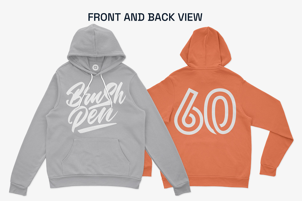 Bella Canvas 3719 Hoodie Mockups, a Hoody Mockup by GraphicHero (Photo 3 of 9)