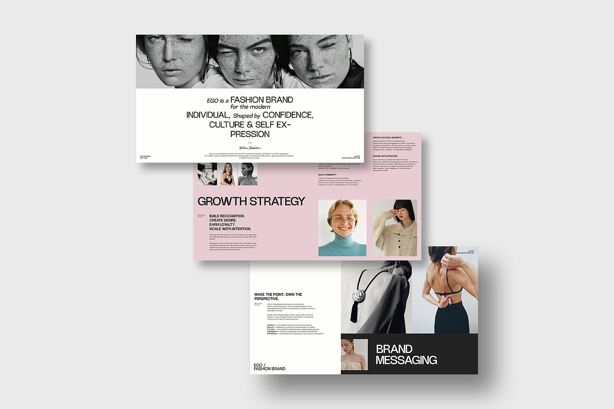 EGO Brand Strategy | CANVA, a Presentation Template by evgenystudio (Photo 7 of 11)