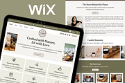 Handmade Webshop Wix Studio Website, a Wix Template by Kitteeh (Thumbnail 1 of 10)