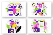 10 Influencer Lifestyle Illustration, a Person Illustration by denayunebgt (Thumbnail 3 of 4)