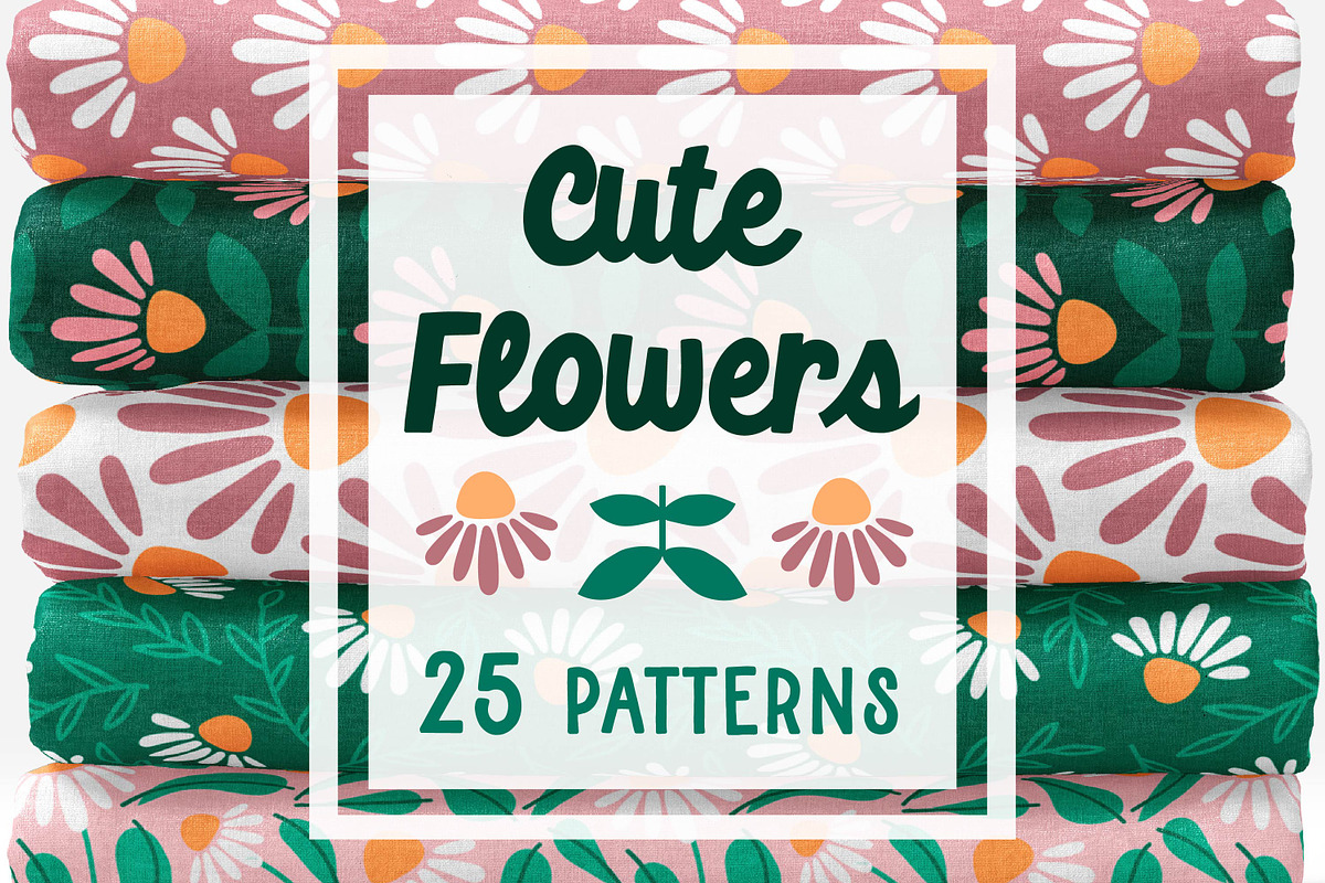 25 seamless floral patterns texture, a Pattern Graphic by RevolutionizZed (Photo 1 of 19)
