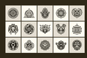 1500 Tattoo Symbols Icons, a Solid Icon by Creative Stall (Thumbnail 17 of 19)