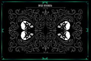 GreenBull + Decorative bonus, a Blackletter Font by dansdesign (Thumbnail 7 of 7)