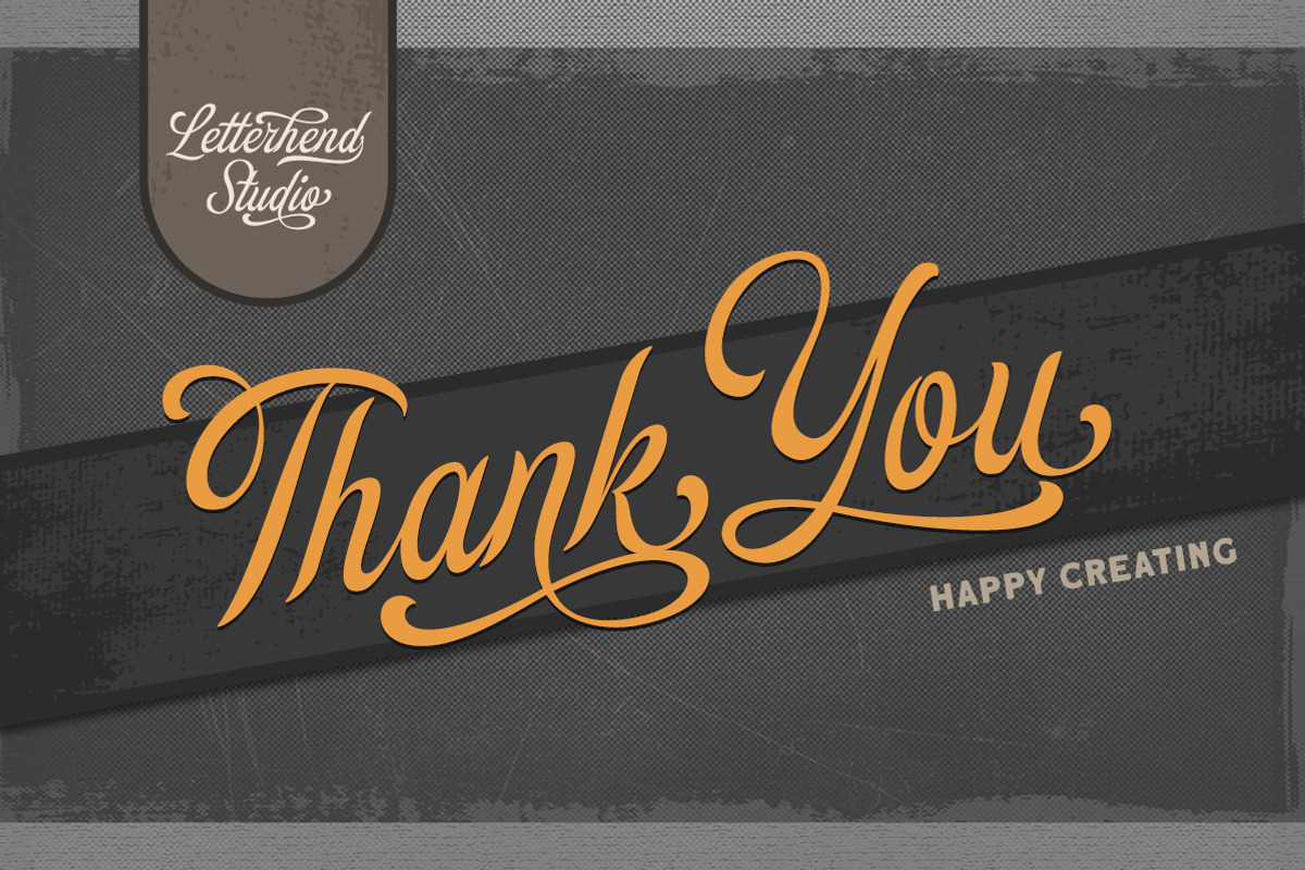 Greybridge - Classic Calligraphy, a Script Font by Letterhend Studio (Photo 10 of 10)