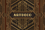SALE Art Deco Toolkit, a Background Graphic by Cruzine (Thumbnail 16 of 111)