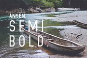 Ansen | An Adventurous Family, a Sans Serif Font by Zone 6 (Thumbnail 8 of 13)