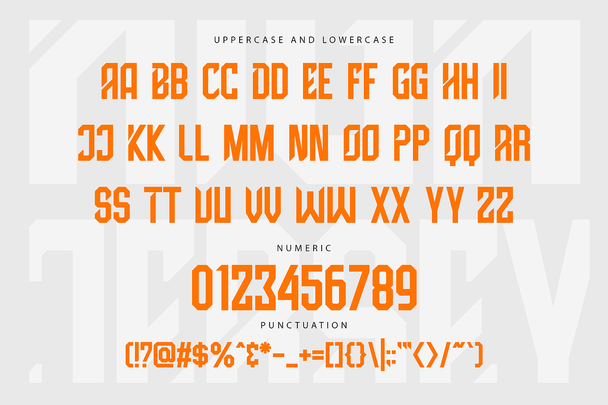 High Jersey - Modern Decorative Font, a Serif Font by overlaytemplates (Photo 4 of 7)