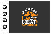 Dad typographic t shirt bundle, a Graphic by Uniquesvg99 (Thumbnail 5 of 16)