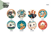 Coffee shop, Small business (vector), a Templates & Theme by Grivina's shop (Thumbnail 17 of 20)