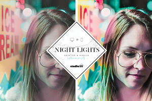 3 Neon Lights Presets