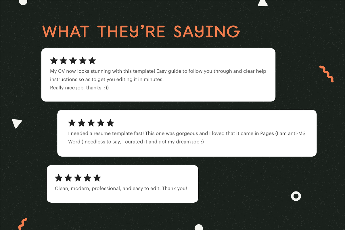 Resume Template Word Pages InDesign, a Resume Template by More Profesh (Photo 7 of 8)