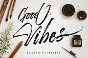 Good Vibes, a Font by maghrib (Thumbnail 1 of 6)