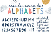 Scandinavian alphabets bundle, a Decorative Illustration by redcollegiya design (Thumbnail 2 of 8)