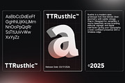 TT Rustic Grotesque Sans, a Sans Serif Font by truetype (Thumbnail 3 of 15)